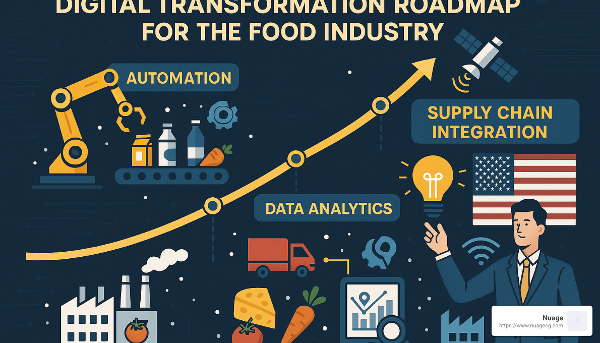 Digital change roadmap - Food industry digital change