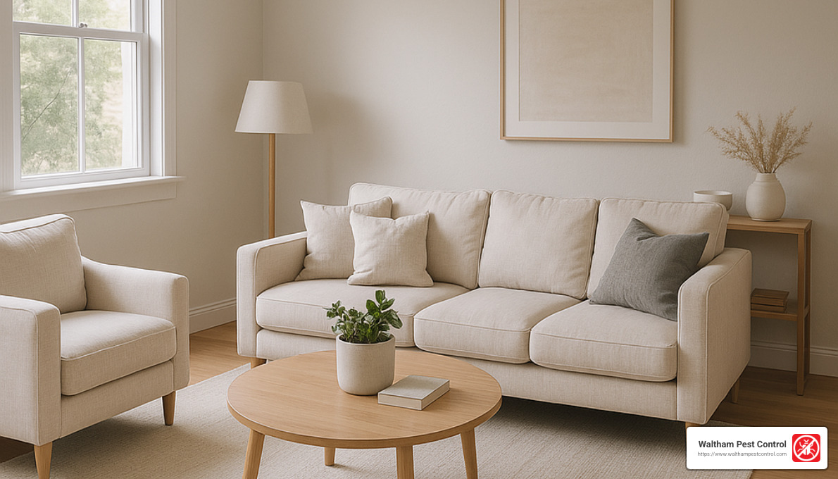 a pest-free home after professional ant control - best pest control company for ants