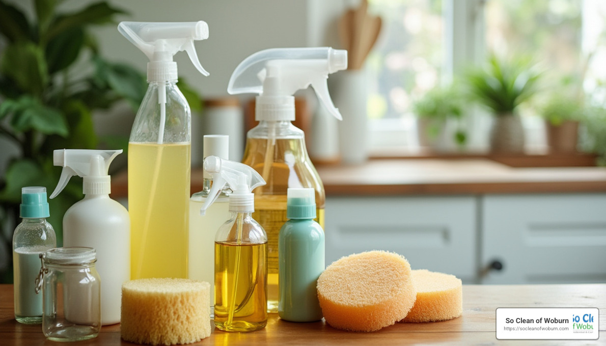 eco-friendly cleaning products - house cleaning newton ma