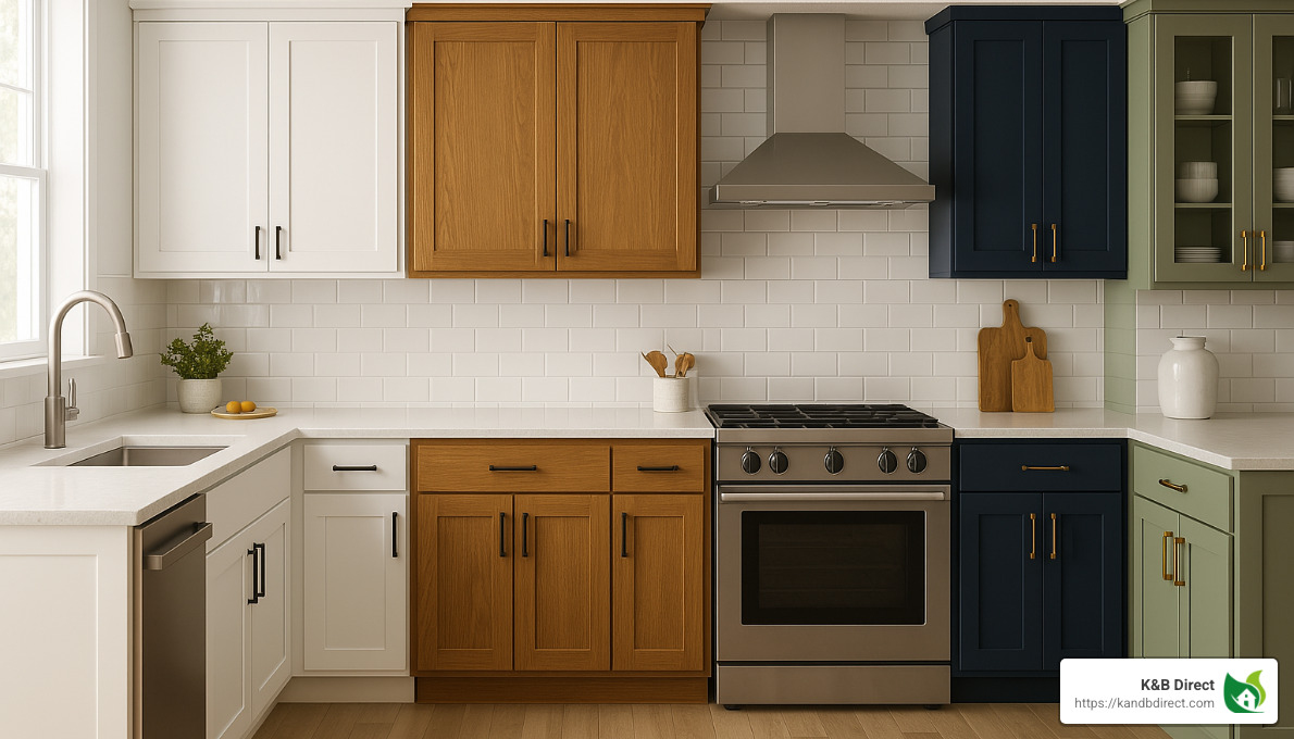 various cabinet styles and colors - modern kitchen cabinets for sale