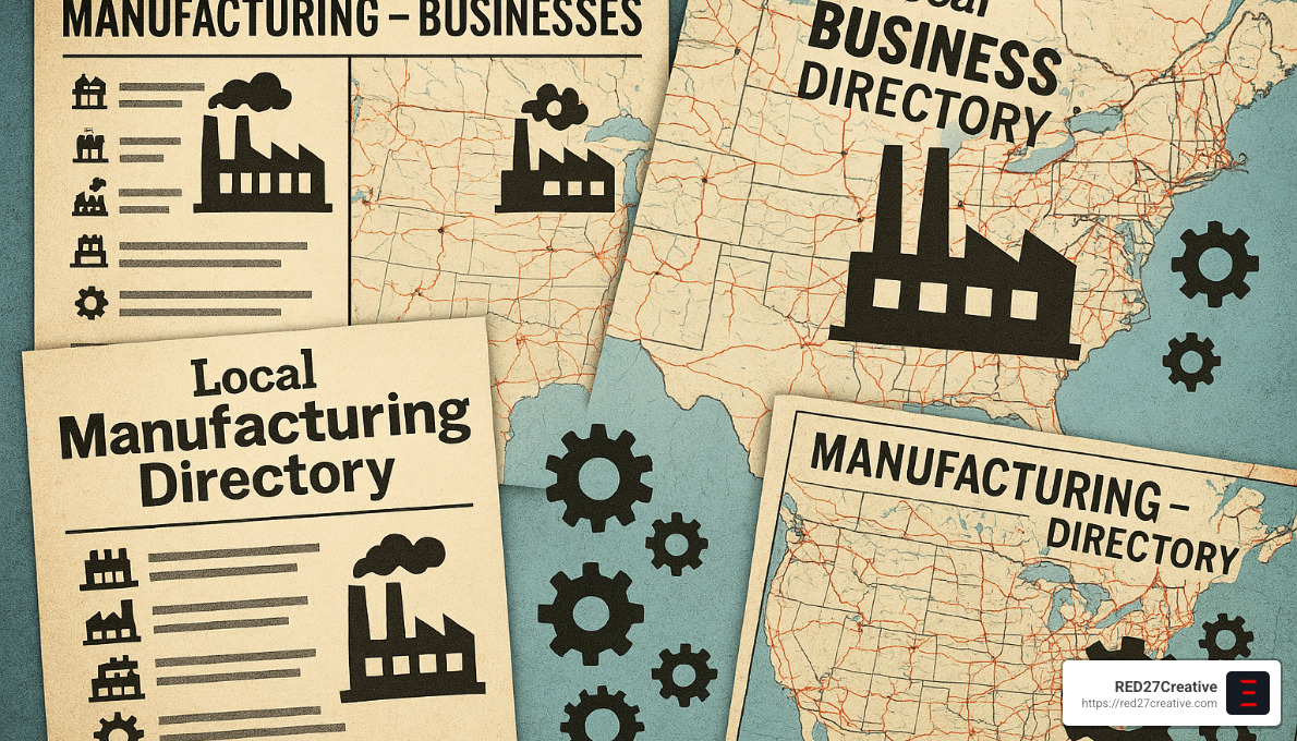 Local directories for manufacturing businesses - Local SEO for manufacturers Local directories for manufacturing businesses - Local SEO for manufacturers