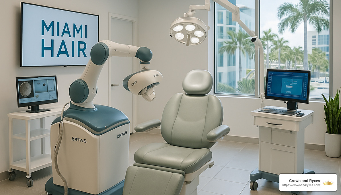 modern hair restoration clinic with advanced technology - hair restoration miami fl
