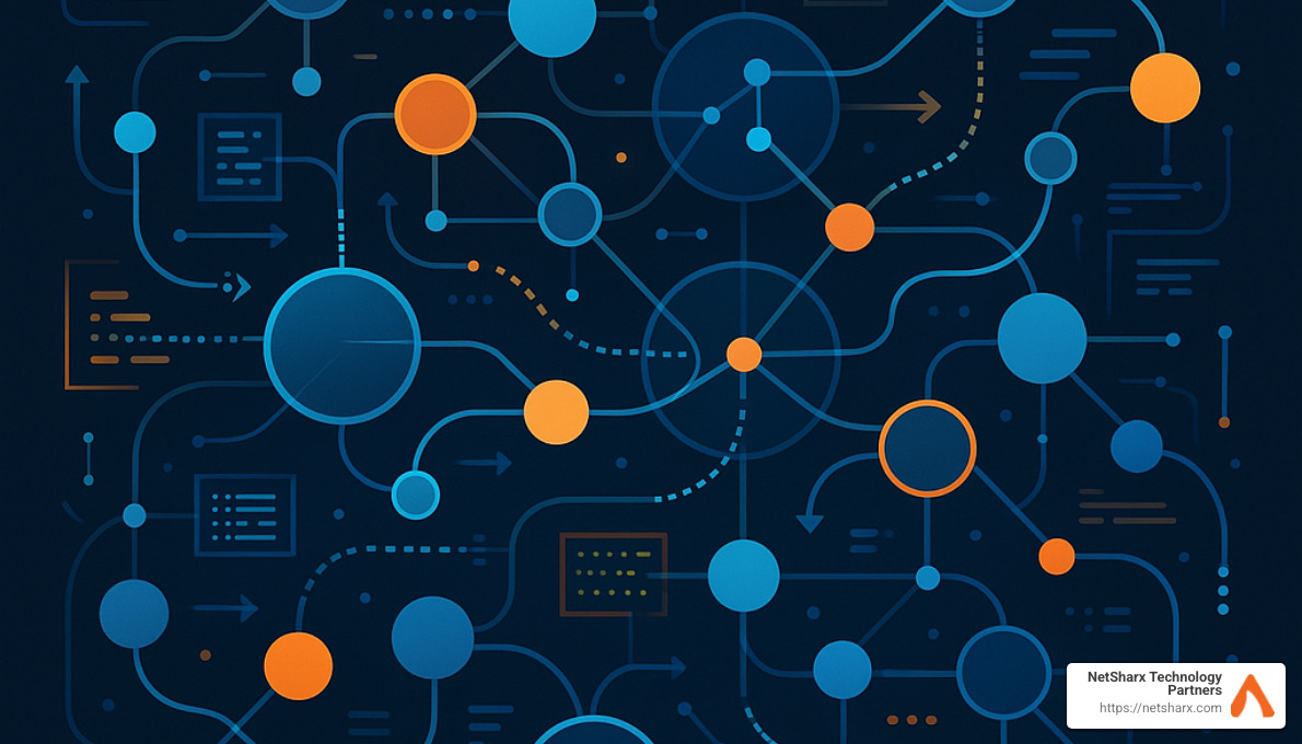network optimization process visualization - network optimization services