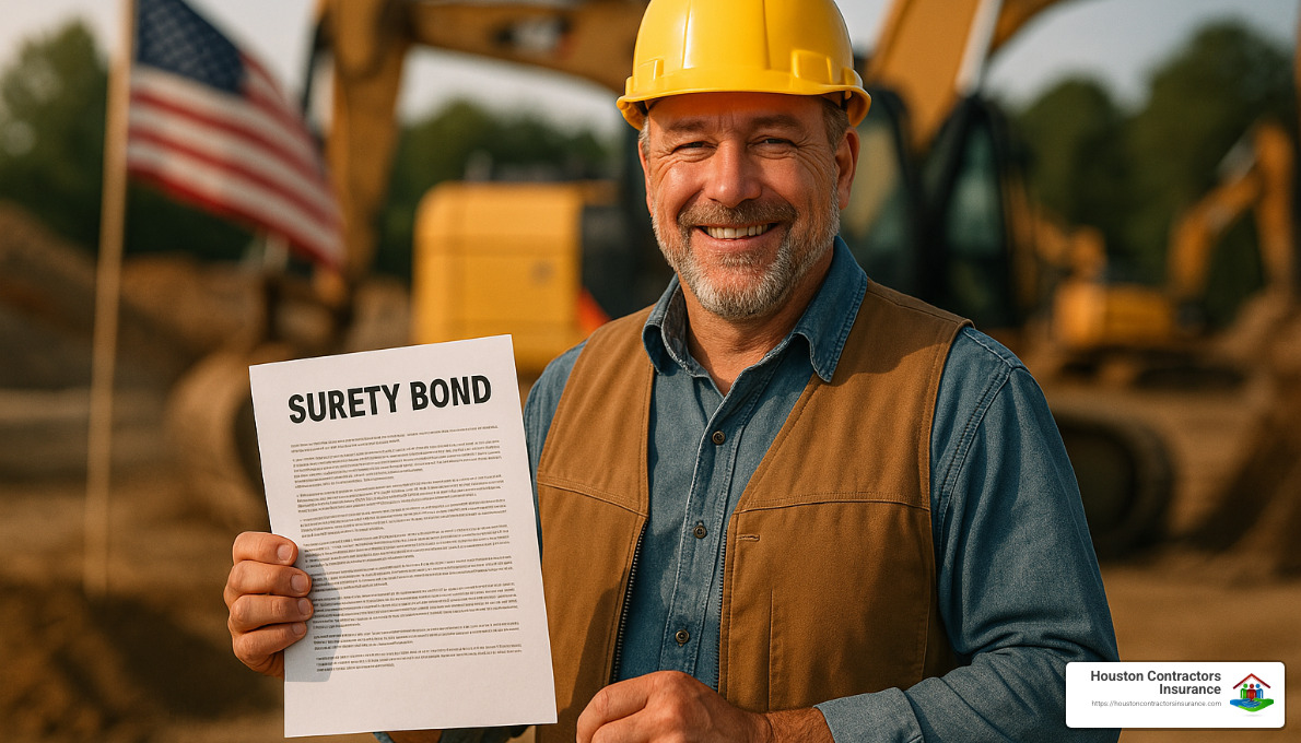 Satisfied customer with their bond - buy surety bonds
