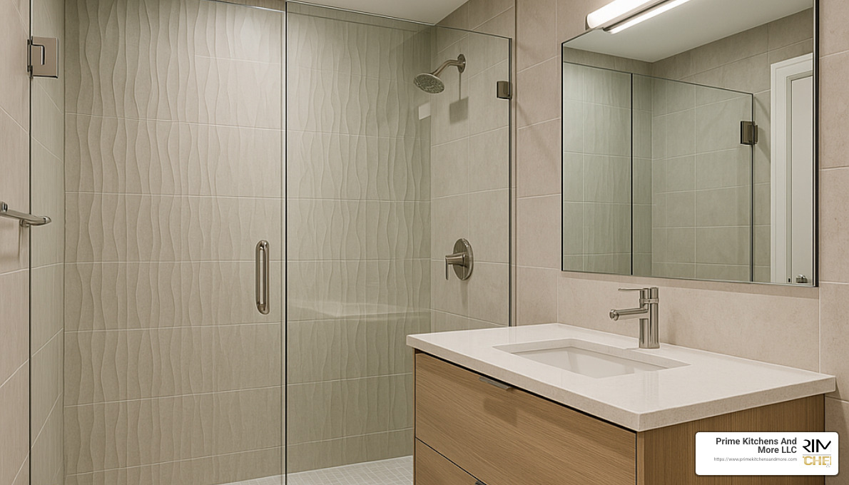 Florida bathroom with climate-appropriate design features - bathroom remodel orlando