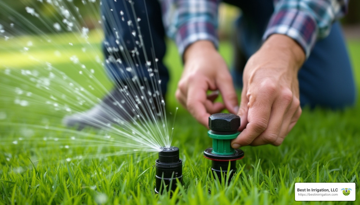sprinkler system maintenance - lawn sprinkler systems installation