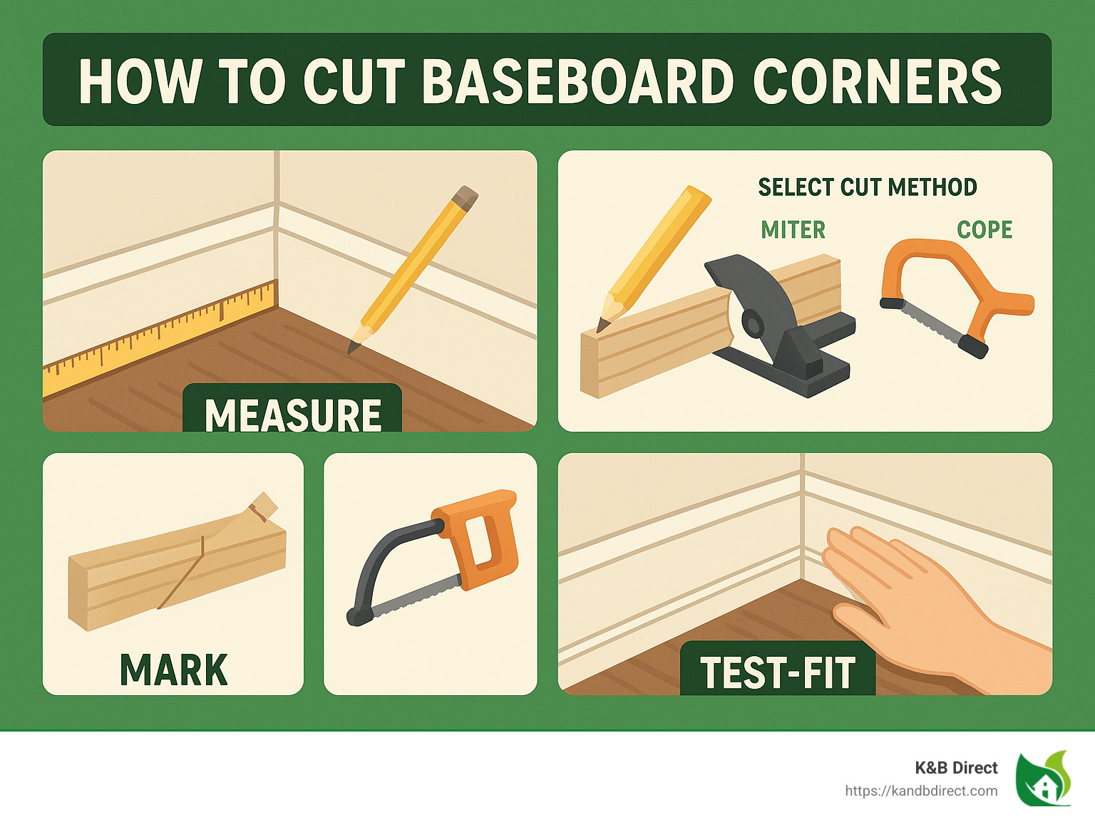 How to Cut Baseboard Corners: 5 Brilliant Tips 2025