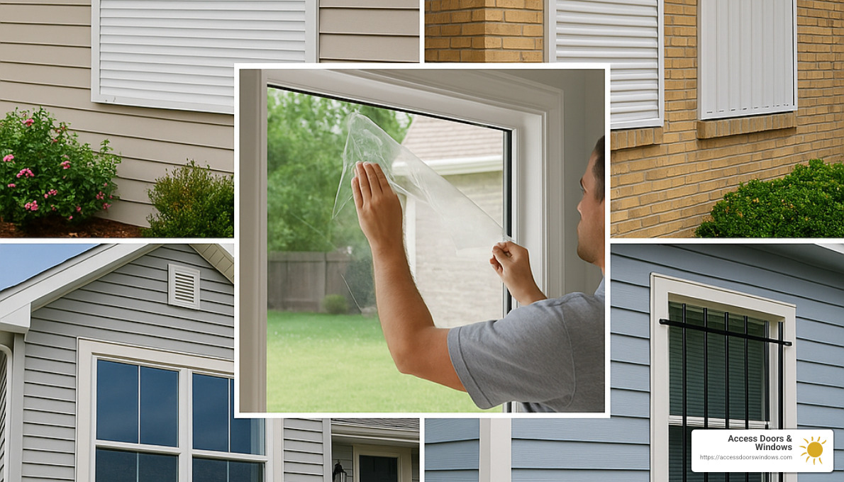 different types of exterior window protection - exterior window protection