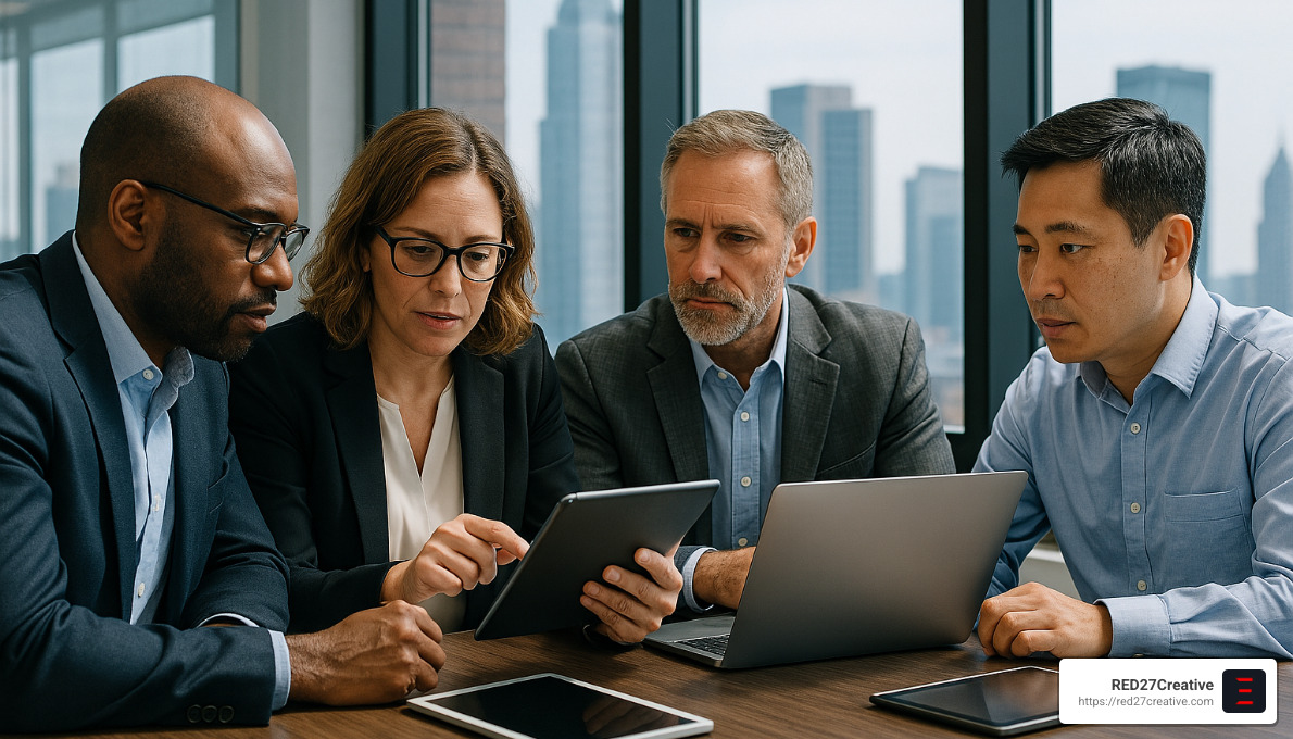 PPC Power: Optimizing Campaigns for Industrial Companies • PPC for industrial companies • RED27Creative Industrial decision-makers researching solutions online - PPC for industrial companies