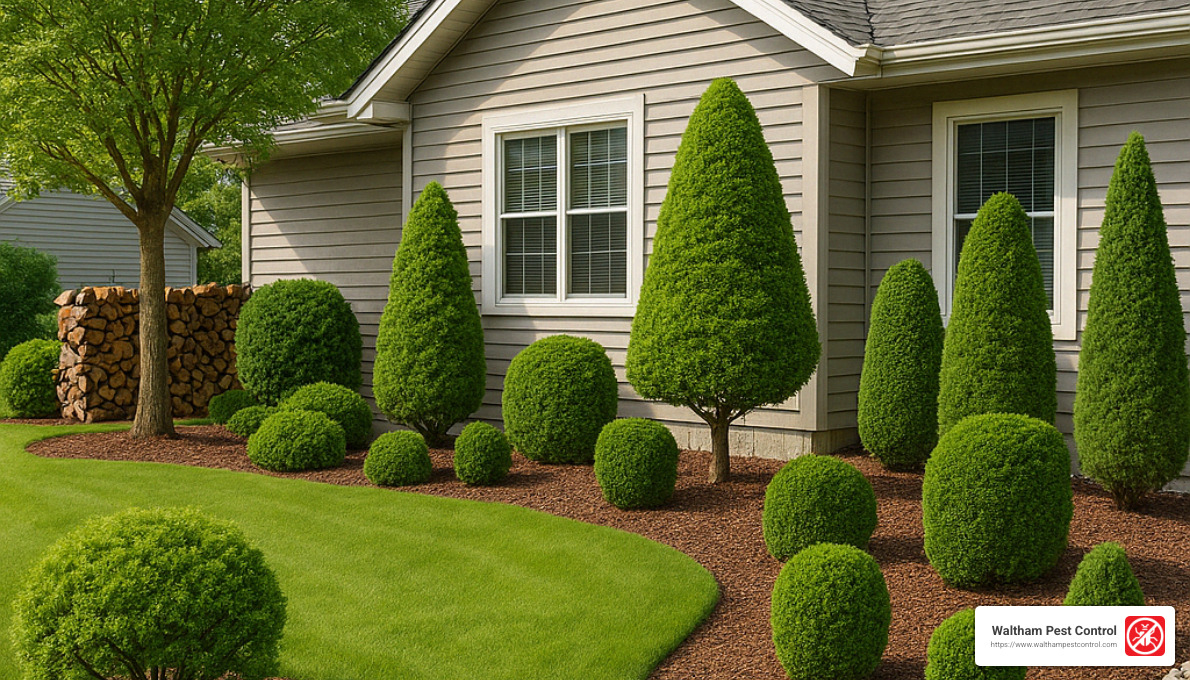 proper landscaping to prevent carpenter ants - carpenter ants outside house