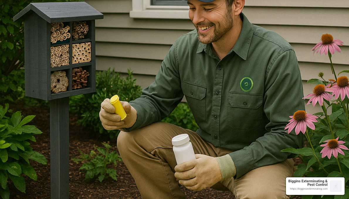 successful eco-friendly pest control - environmentally safe exterminator