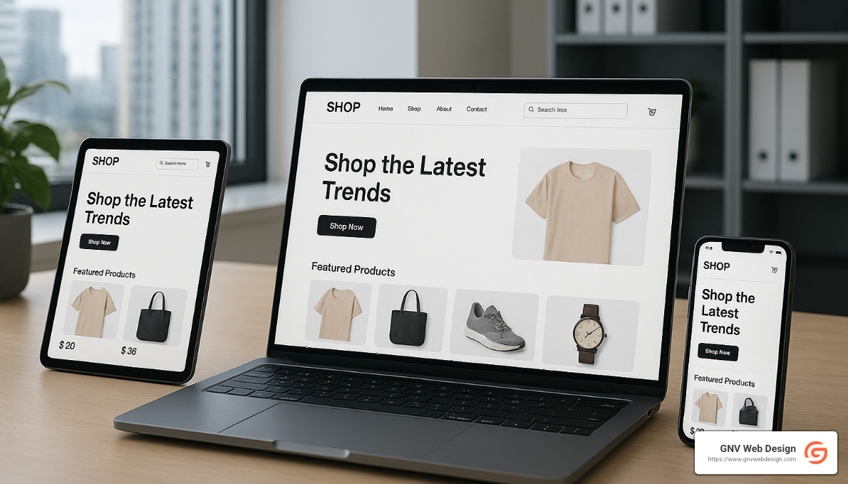 DotcomWeavers eCommerce project showcasing responsive design - best website developers in florida