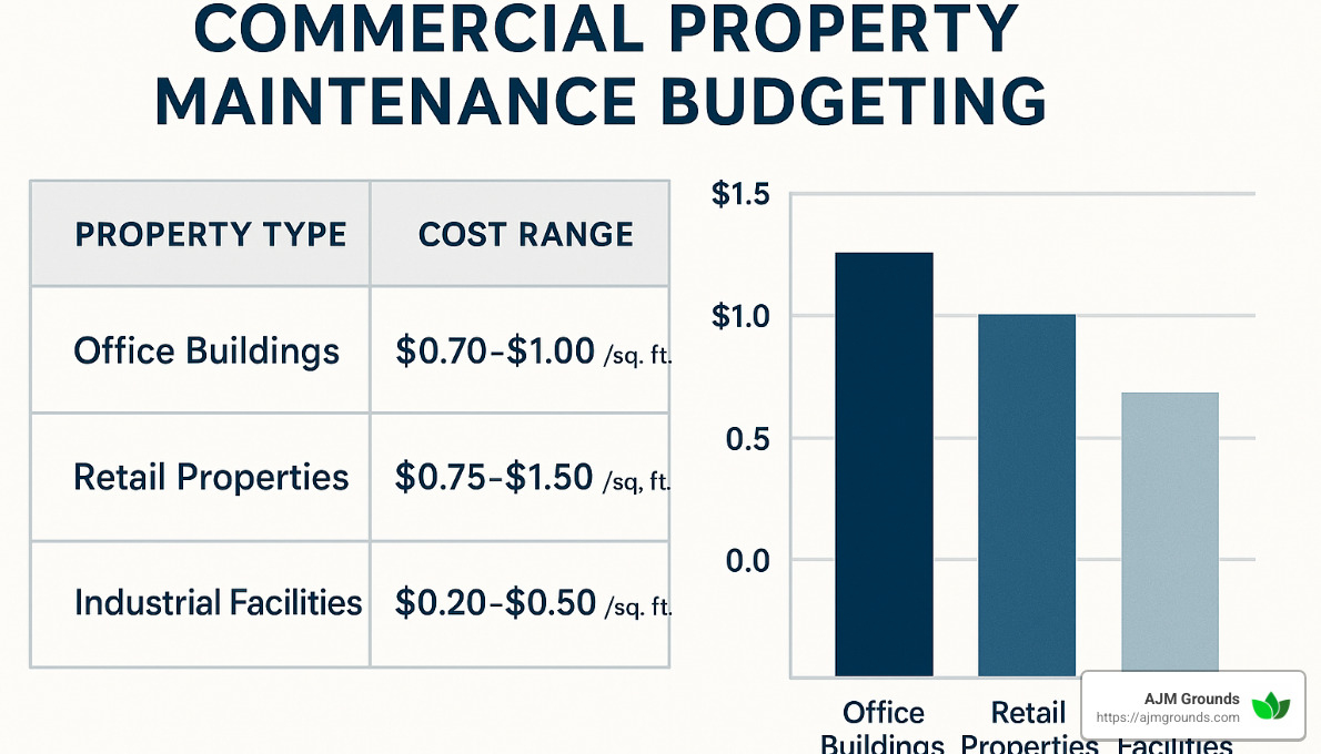 Commercial property maintenance budgeting chart - Commercial Property Maintenance
