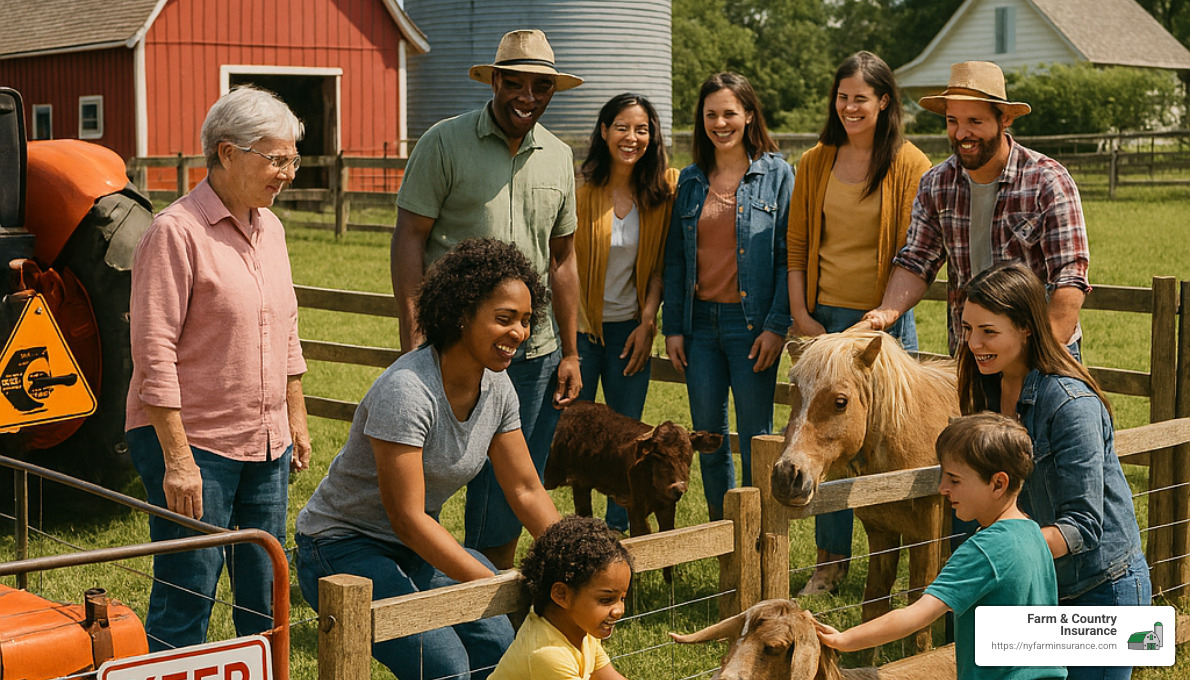 4d0e0becbe4adbab82e1bbcb6b1108133806edd9 Farm Homeowners Insurance: Cover Your Bases Get insight on farm homeowners insurance, covering unique farm risks, policy customization, and essential coverage options. Farm visitors and safety measures to prevent liability issues - farm homeowners insurance