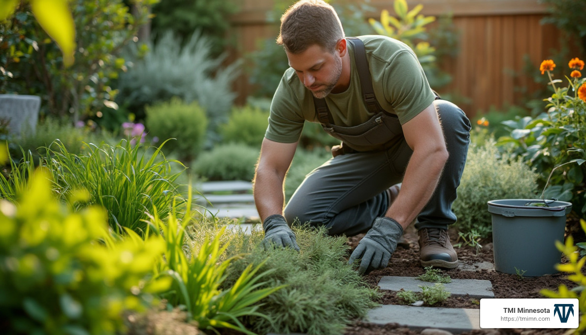 e995076e9fc09121c5c9b5f289cbc3dc470adfb0 Contractor Chronicles: The Best in Softscaping Discover expert tips and top qualities of softscaping contractors to transform your outdoor spaces with professional care. professional softscaping contractor designing a garden - softscaping contractors