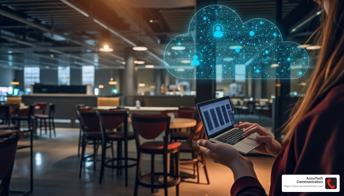 Edge to cloud connectivity diagram - wireless networking solutions for hospitality