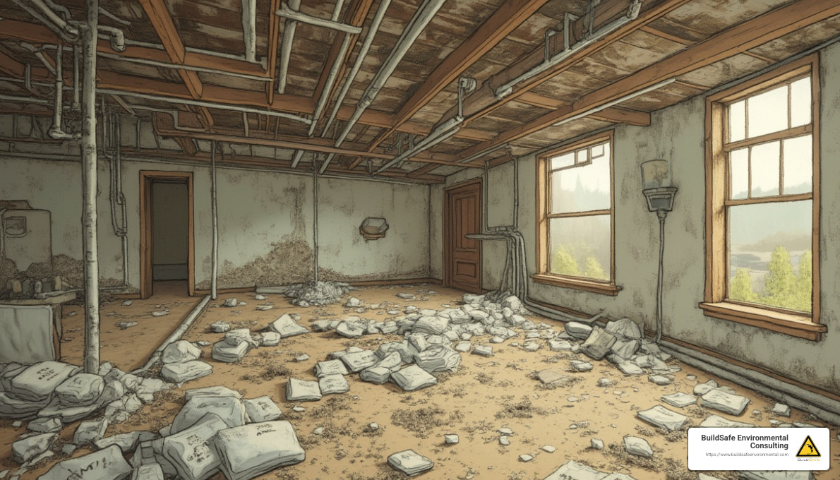 building materials that may contain asbestos - asbestos inspection