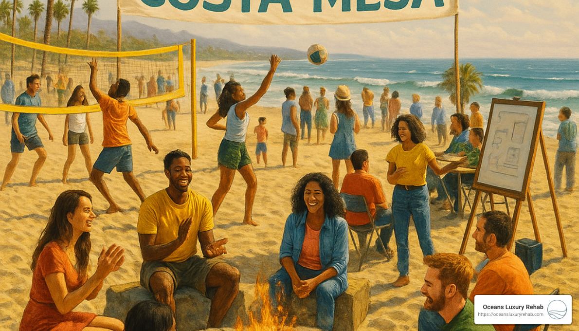 Costa Mesa recovery community event - sober living costa mesa ca