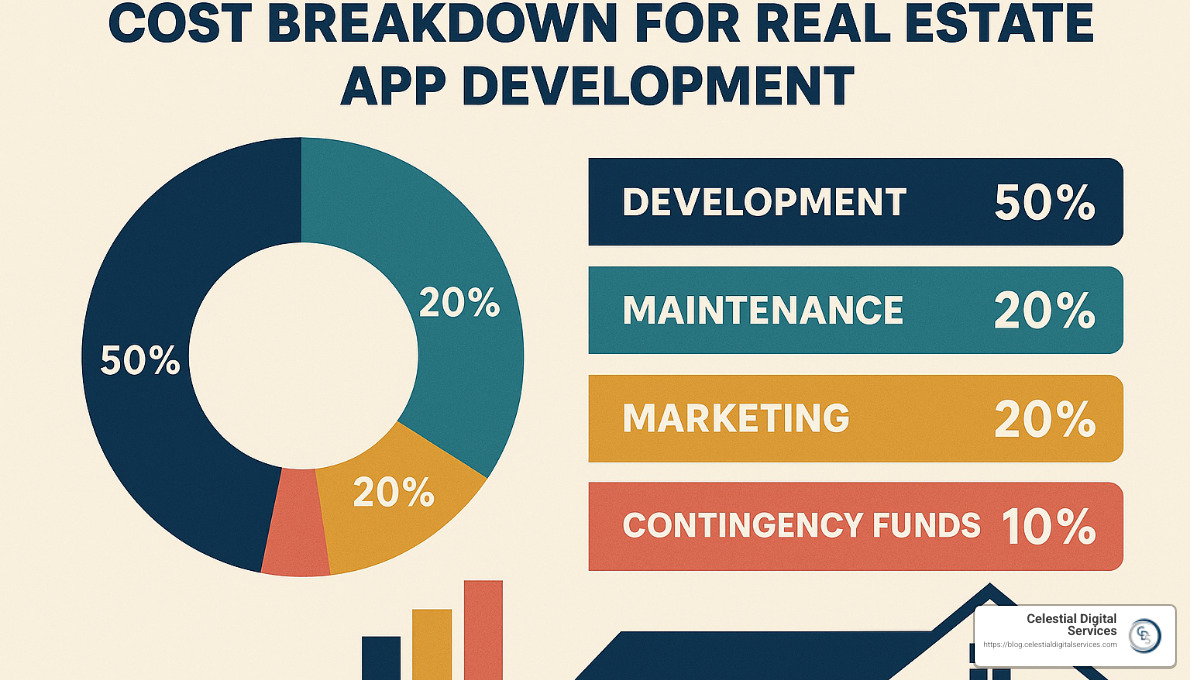 real estate app development cost breakdown - real estate app development company