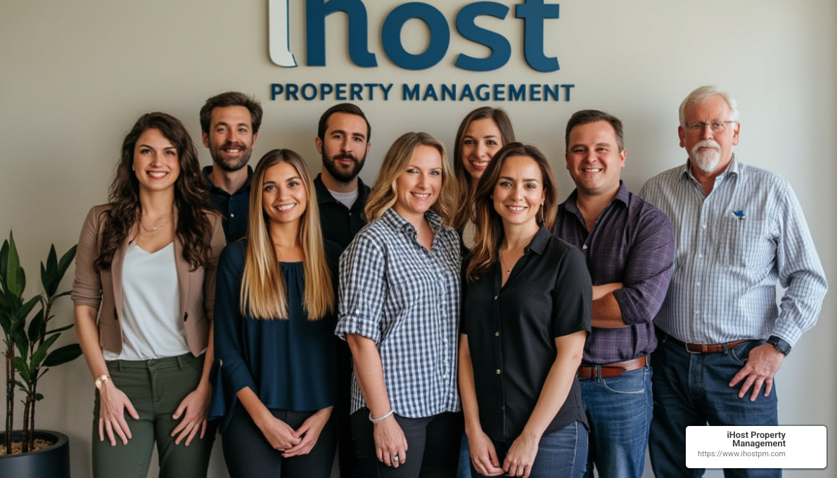 iHost Property Management team - corporate property managers