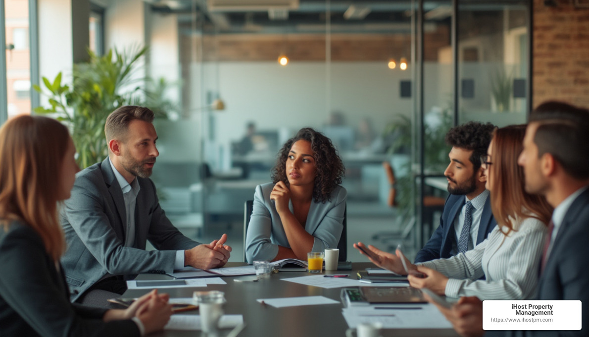 property manager addressing challenges - corporate property managers