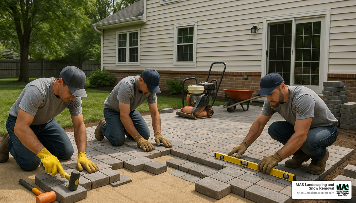 professional hardscaping installation - hardscaping your yard