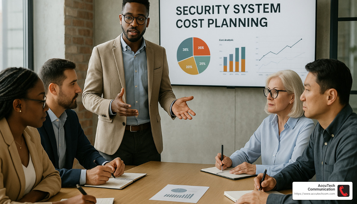 安全系統成本規劃會議-辦公樓安全系統