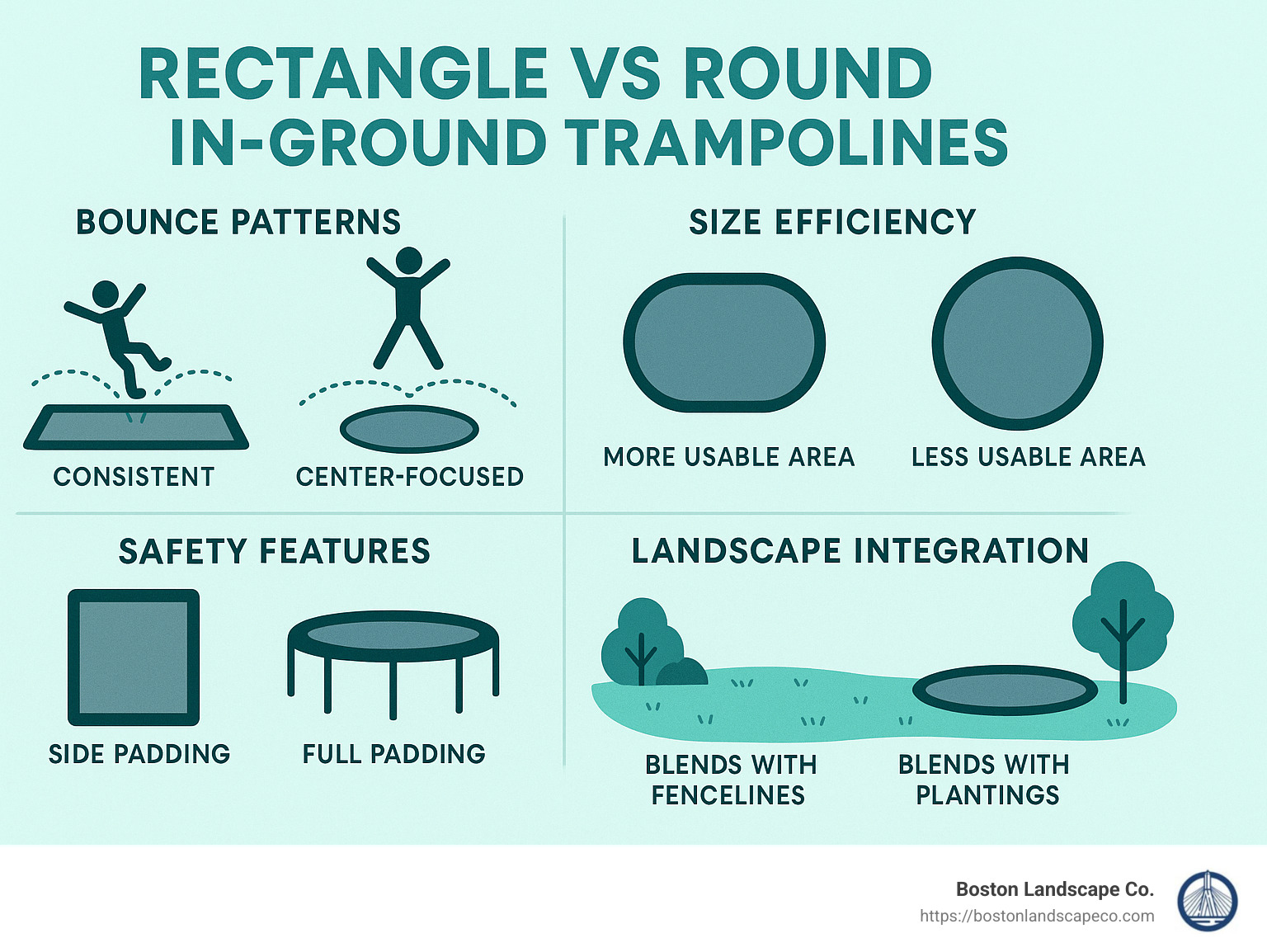 Rectangle Trampoline In The Ground: Top 5 Ultimate Benefits