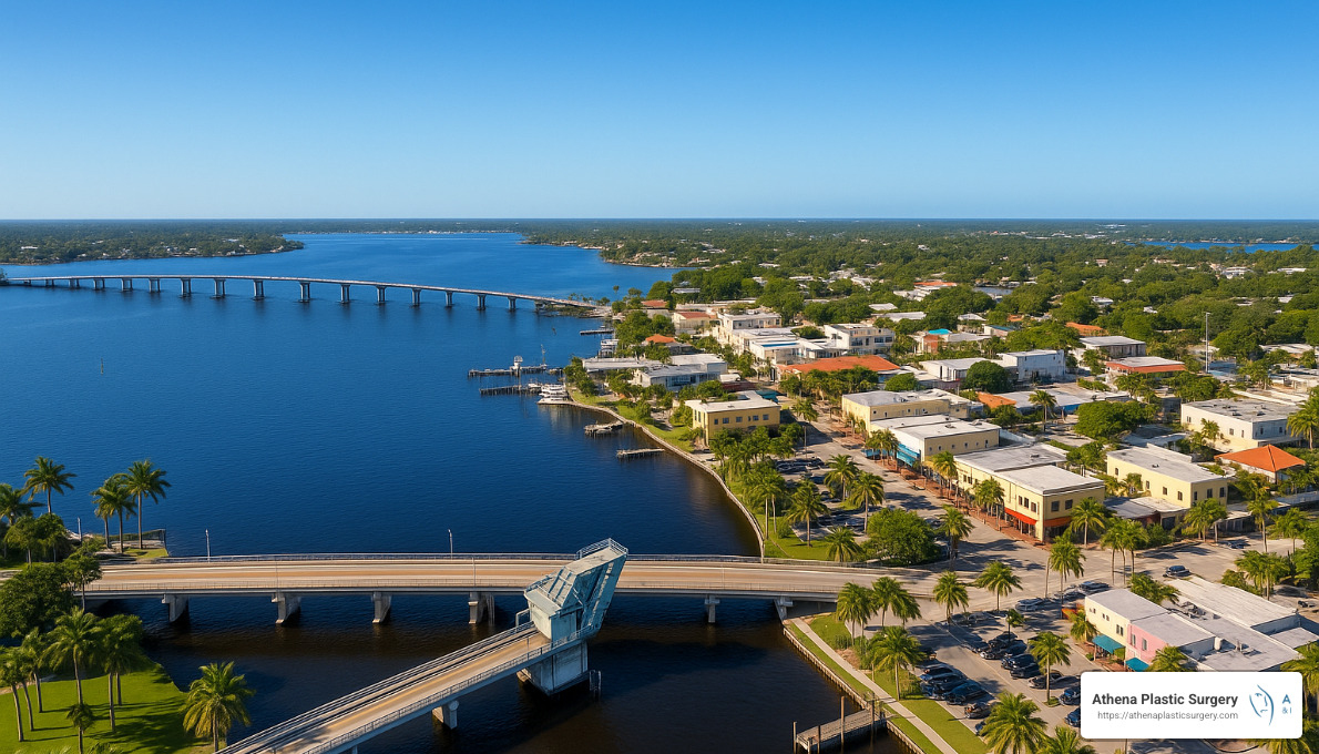 Stuart, FL skyline - plastic surgeons stuart fl