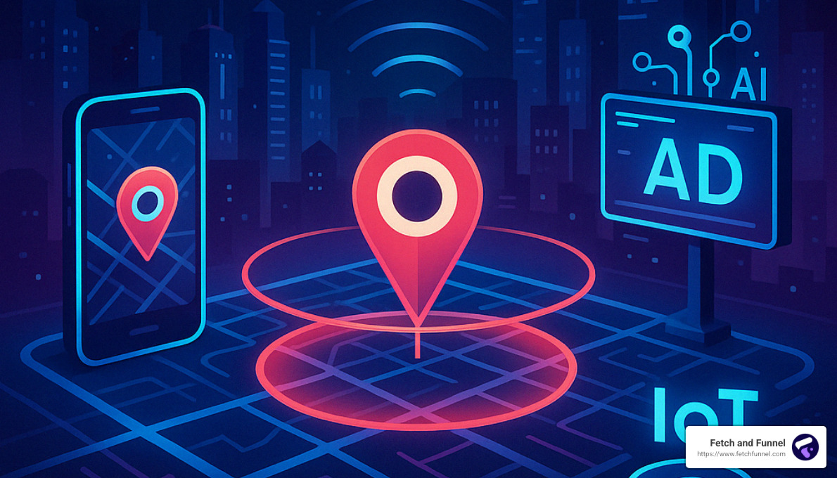Depiction of future trends in geofencing - geofencing advertising network Depiction of future trends in geofencing - geofencing advertising network