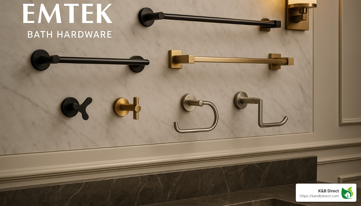 emtek bath hardware collection - emtek bath accessories