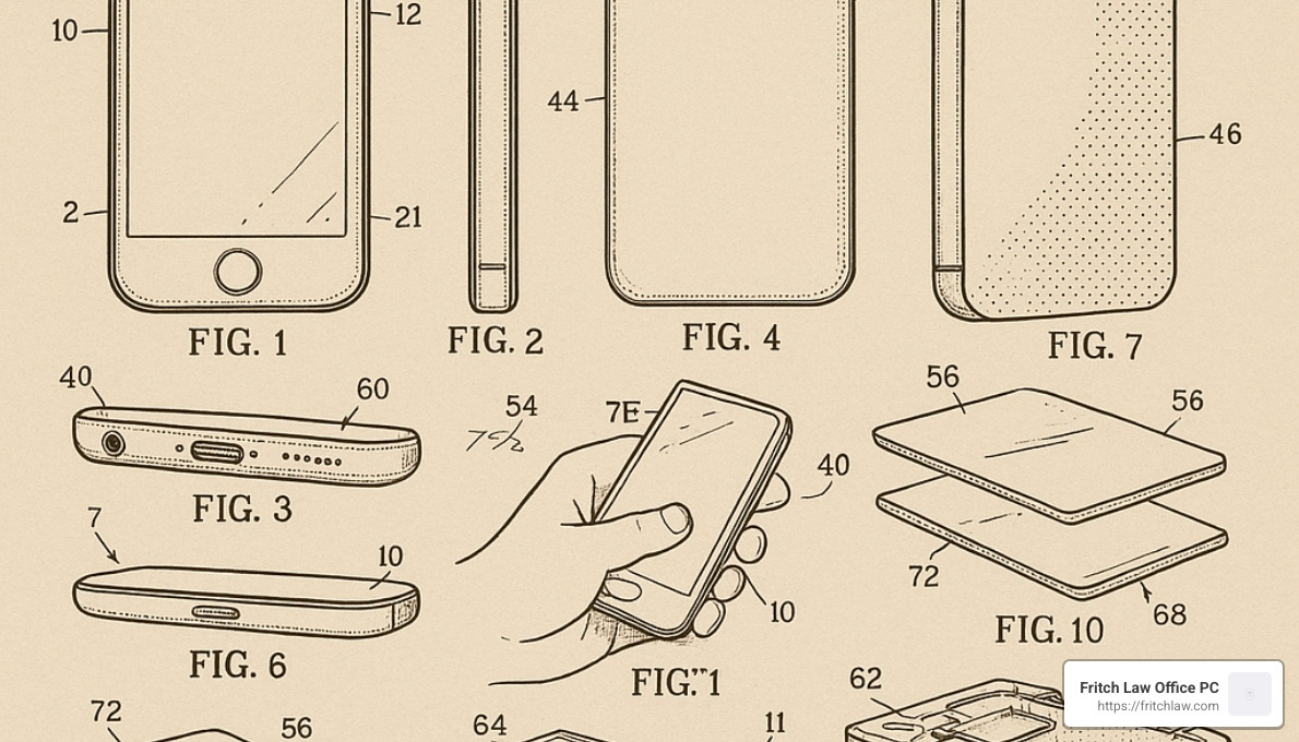 smartphone patent designs - business legal cases