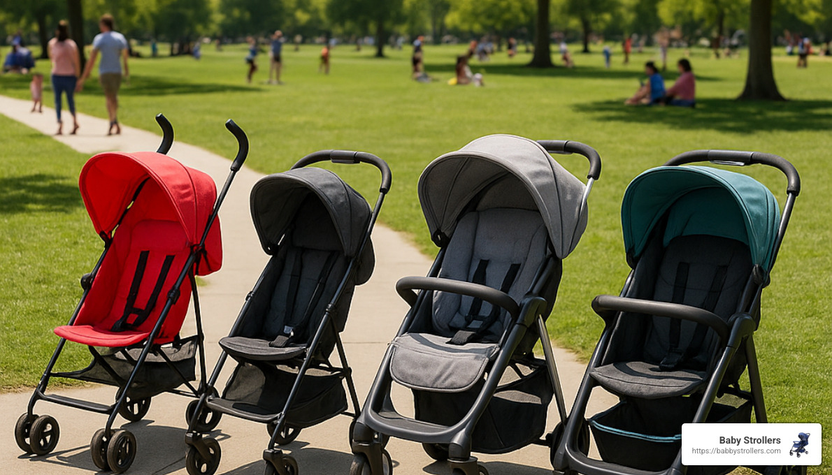 different types of budget friendly strollers for various needs - best budget friendly stroller