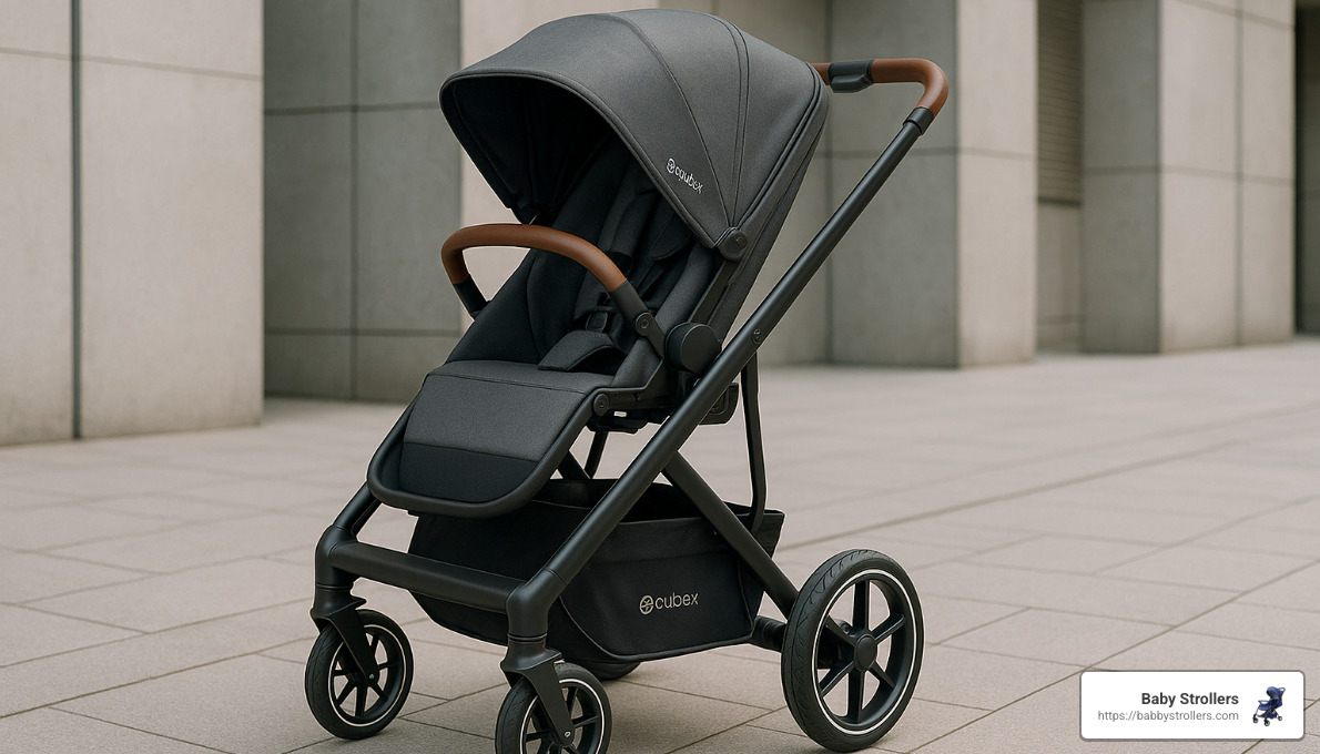Cybex Balios S Lux stroller - best budget compact stroller