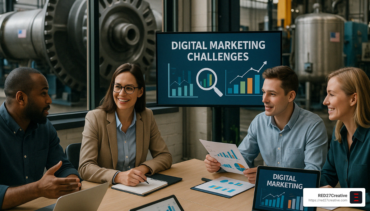 industrial company overcoming digital marketing challenges - industrial digital marketing industrial company overcoming digital marketing challenges - industrial digital marketing
