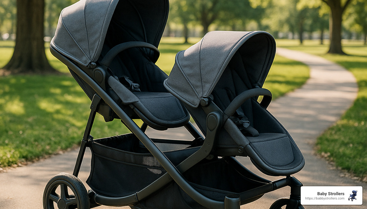 Double Stroller for Newborn and Toddler - affordable stroller for newborn