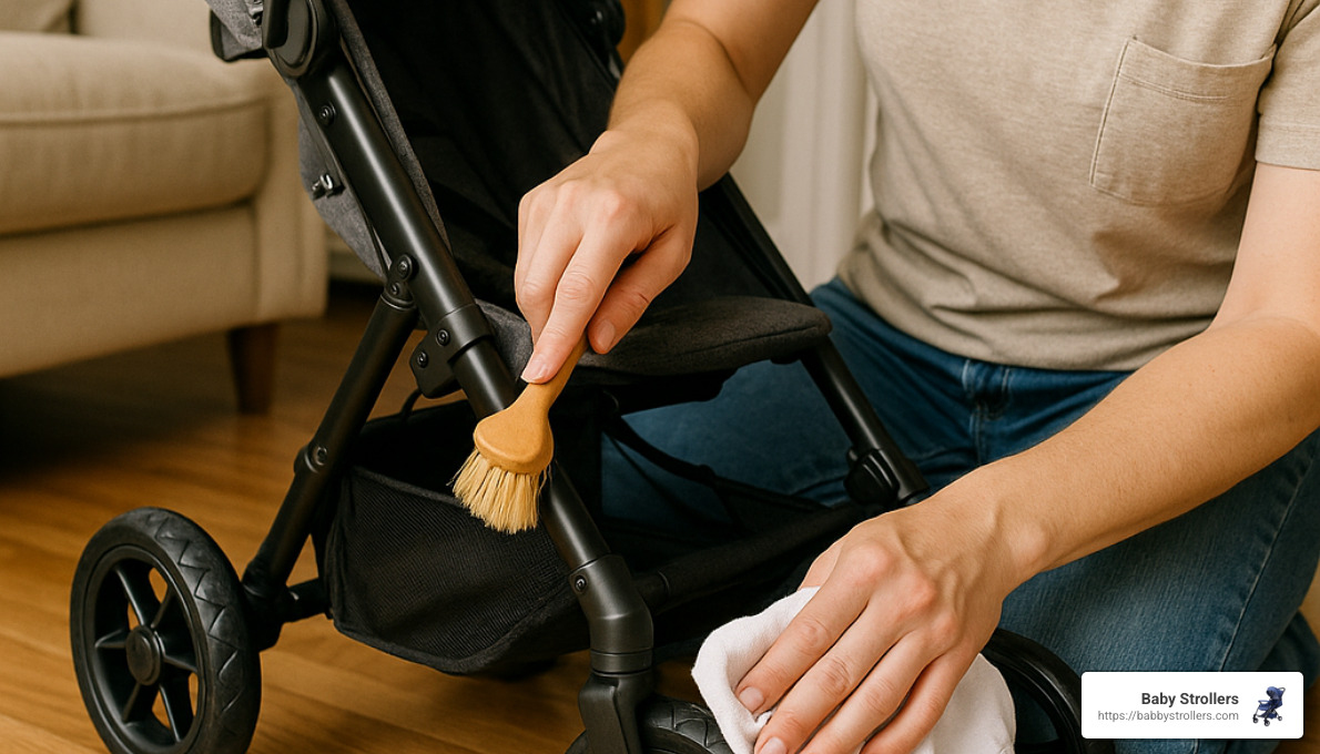 Proper stroller maintenance and cleaning - affordable twin strollers