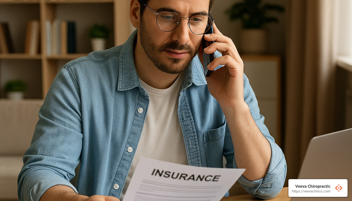 Individual contacting their insurance company - does insurance cover wellness or maintenance chiropractic care