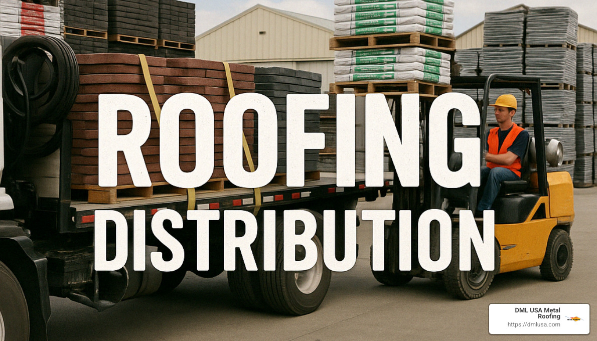 AI-powered inventory management system in a roofing distribution warehouse - roofing distribution