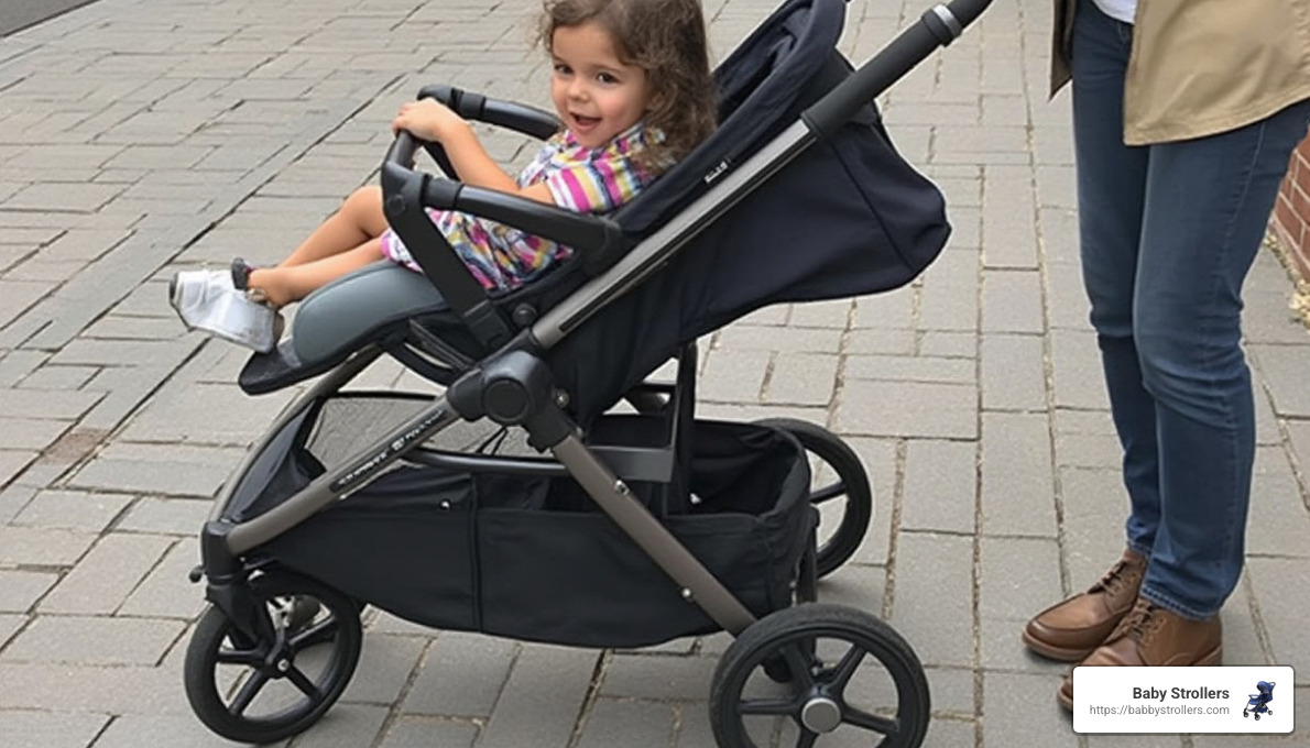 convertible double stroller with multiple configuration options - double stroller clearance