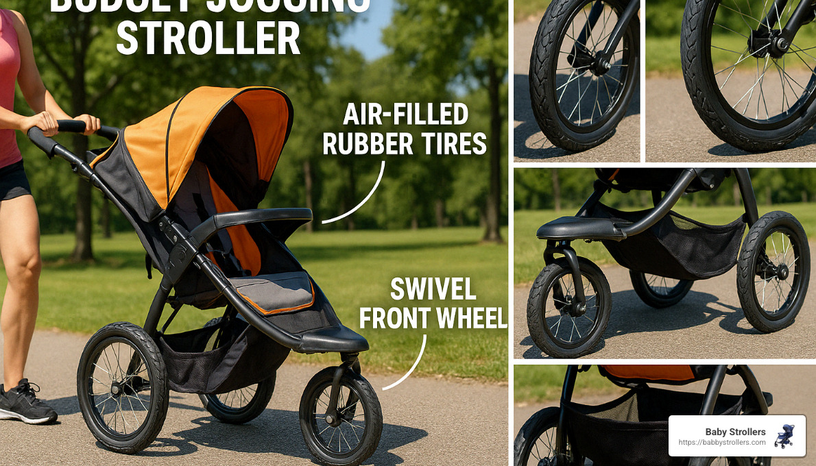 key features of budget jogging strollers - Jogging strollers under $200
