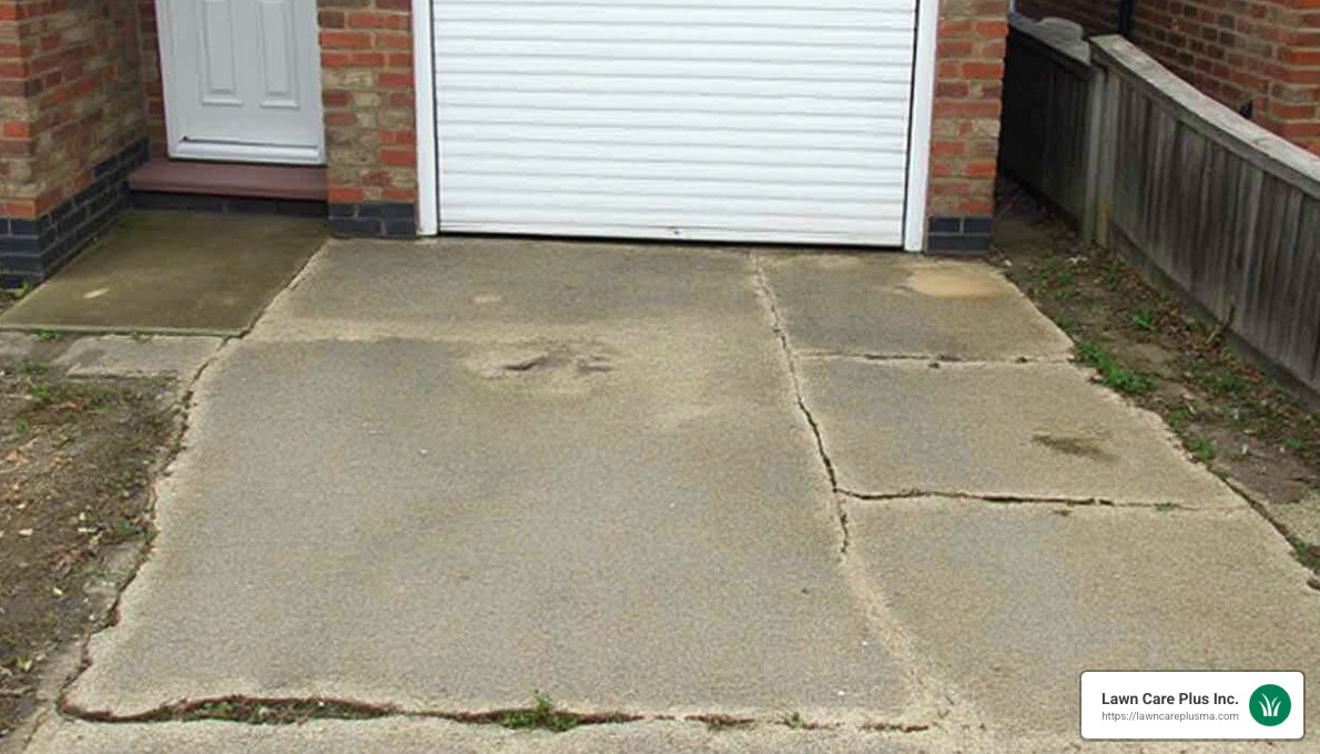 cost breakdown chart for concrete driveway replacement - concrete driveway removal and replacement