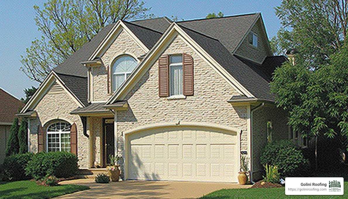 Diagram showing different roof pitch angles and their impact on cost - average cost to roof a house
