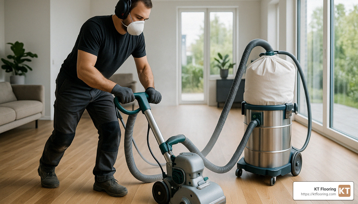dustless sanding equipment for hardwood floors - Hardwood floor installation services