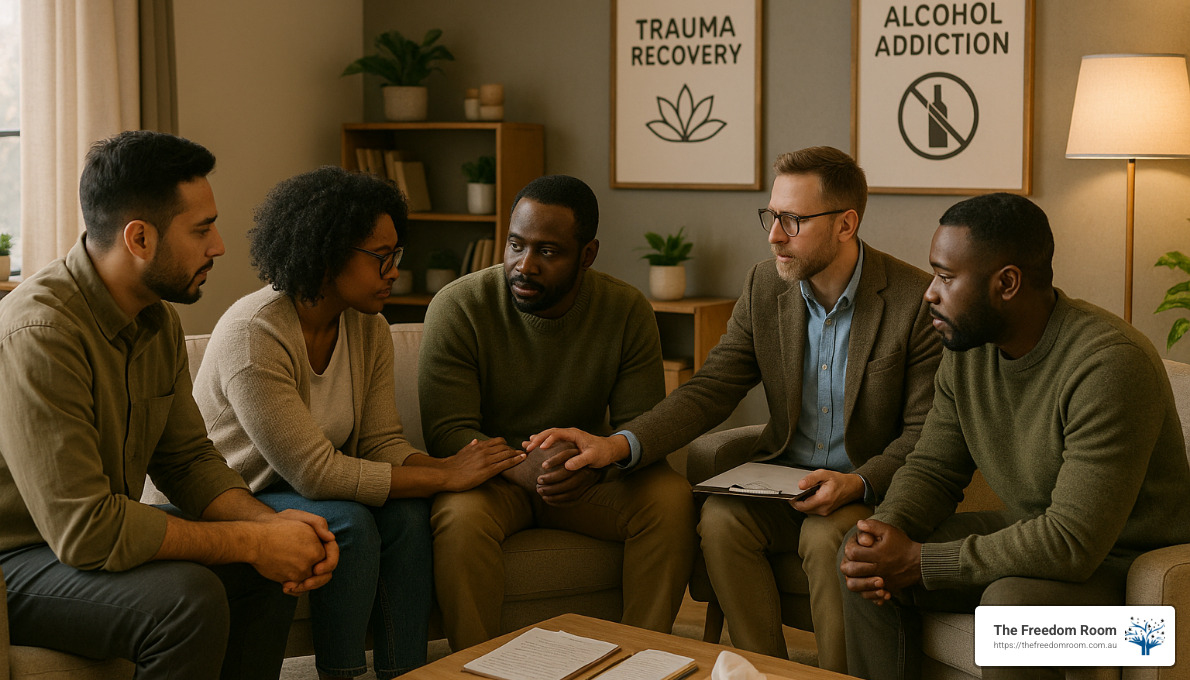 integrated trauma and alcohol treatment - alcohol dependence