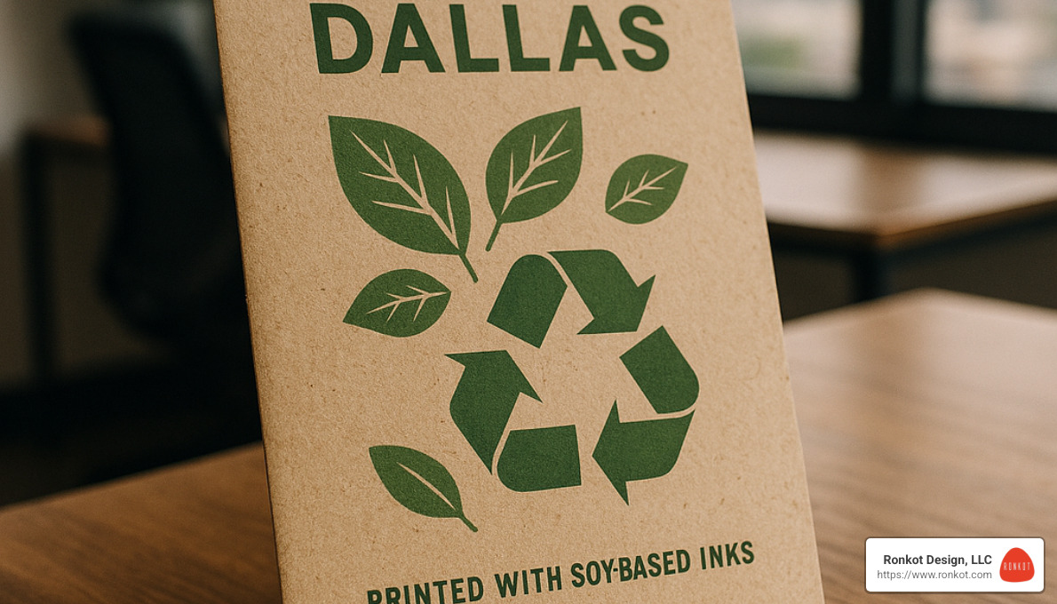 Recycled paper brochure with eco-friendly design elements - business brochure printing services in dallas tx Recycled paper brochure with eco-friendly design elements - business brochure printing services in dallas tx