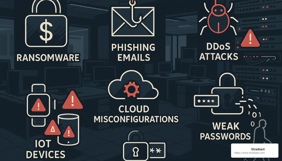 Common cyber threats facing businesses - how to mitigate cyber risk