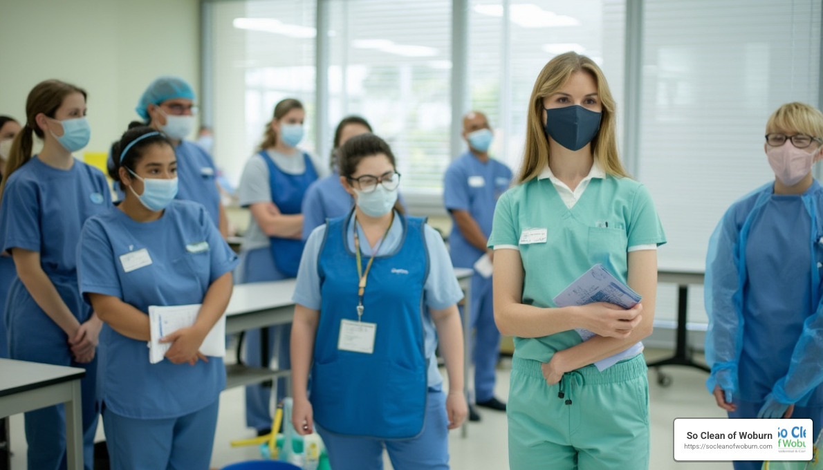 medical cleaning certification training - cleaning services for medical offices