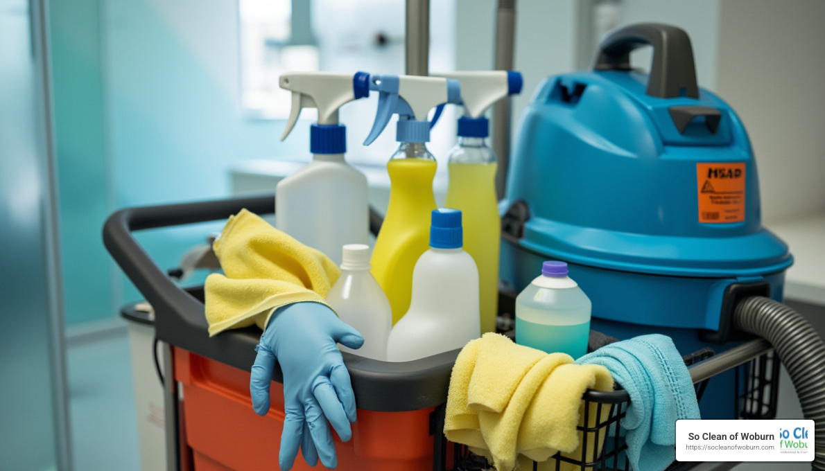specialized medical cleaning equipment and supplies - cleaning services for medical offices