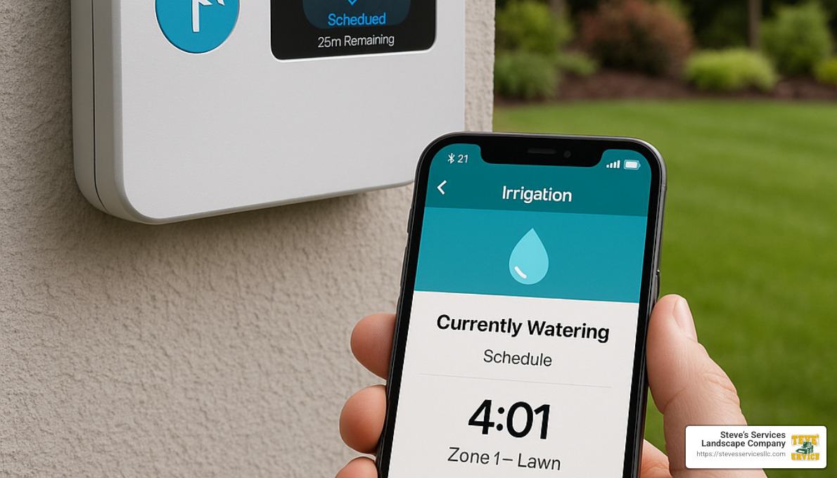 smart irrigation controller with smartphone app - Irrigation System Installation